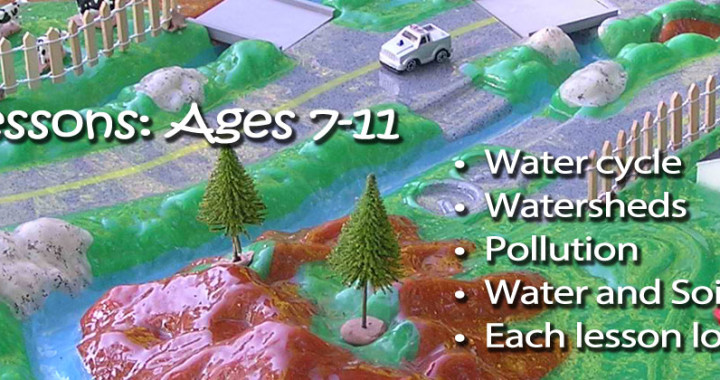 Localized EnviroScape lessons offered by WaterEd on the water cycle, watersheds, pollution, water and soil conservation